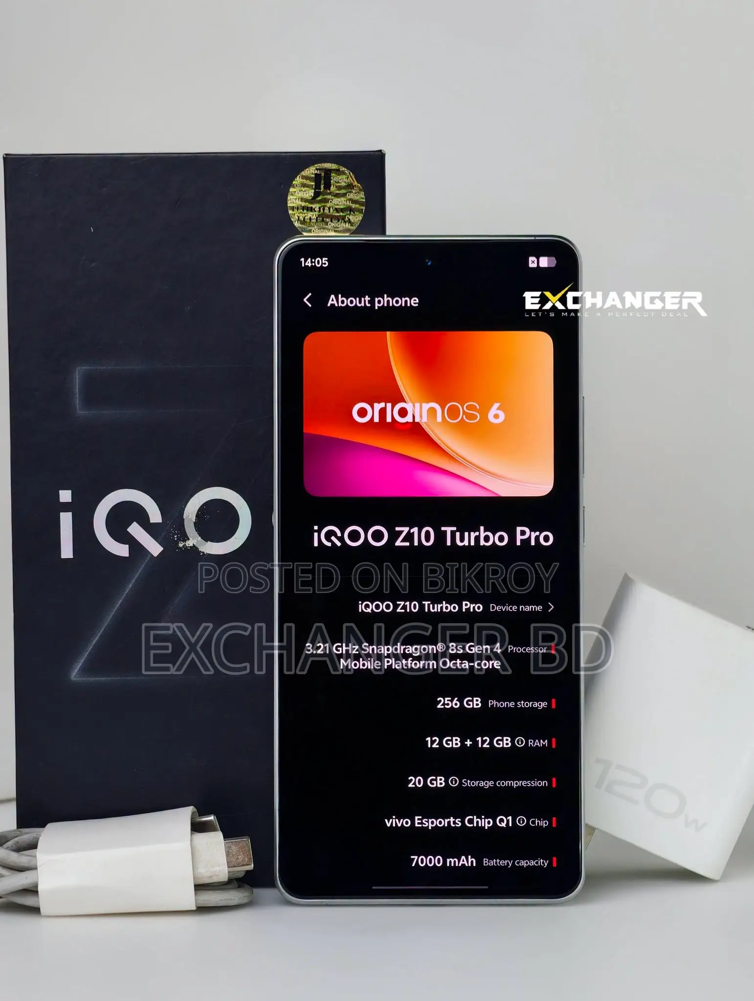 iQOO 256 GB White