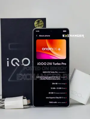 iQOO 256 GB White