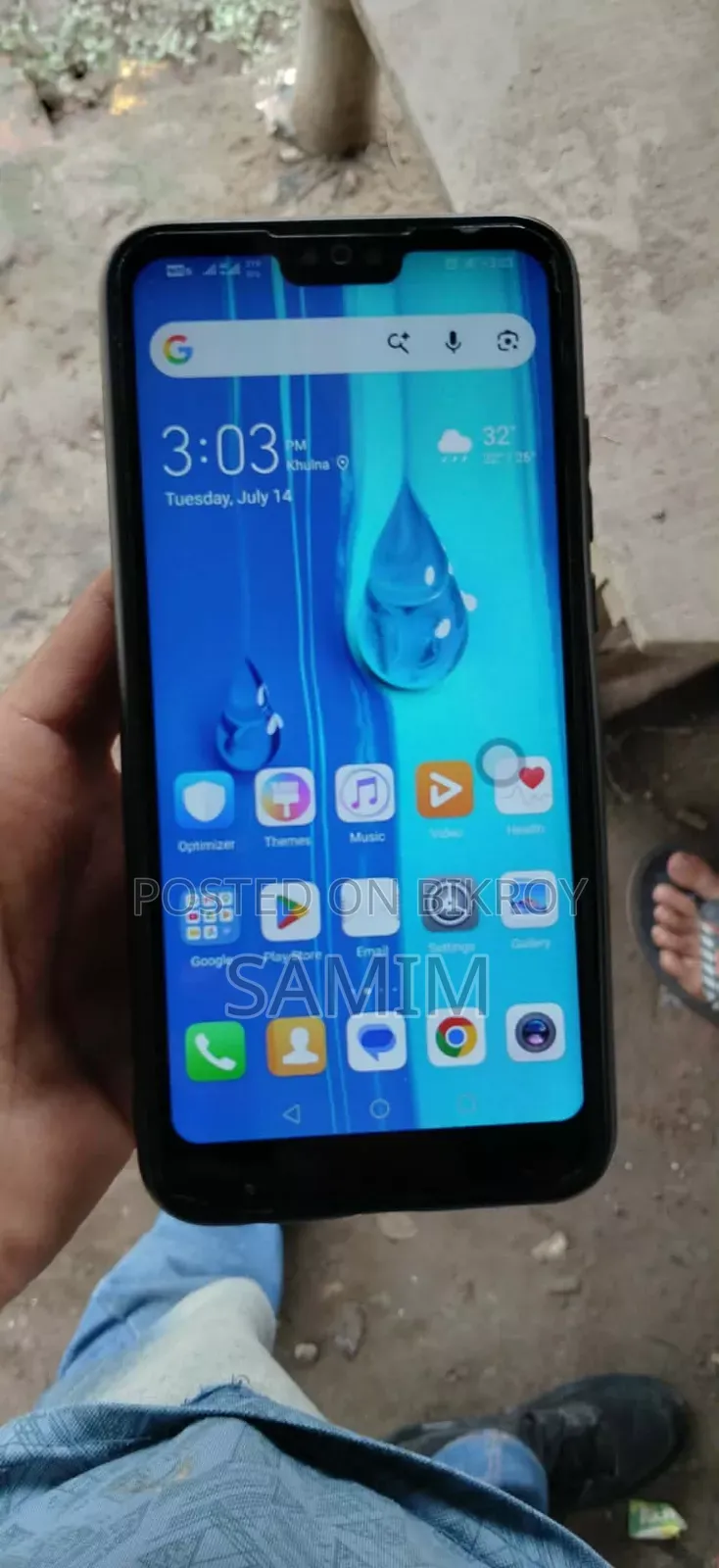 Huawei Y9 64 GB Blue