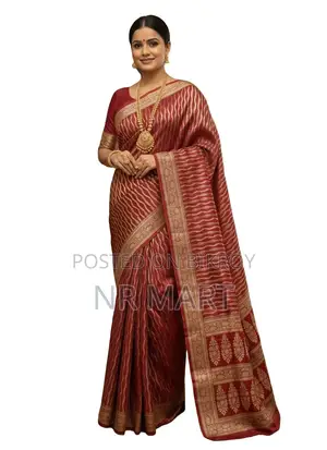  প্রিমিয়াম জাপানি সিল্ক শাড়ি (ম্যাচিং ব্লাউজ পিসসহ)