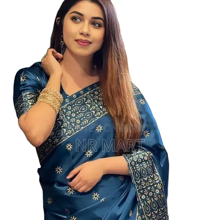  প্রিমিয়াম জাপানি সিল্ক শাড়ি (ম্যাচিং ব্লাউজ পিসসহ)