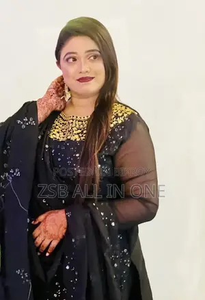 Readymade Party Four Piece Pakistani Cape Chinon Georgette