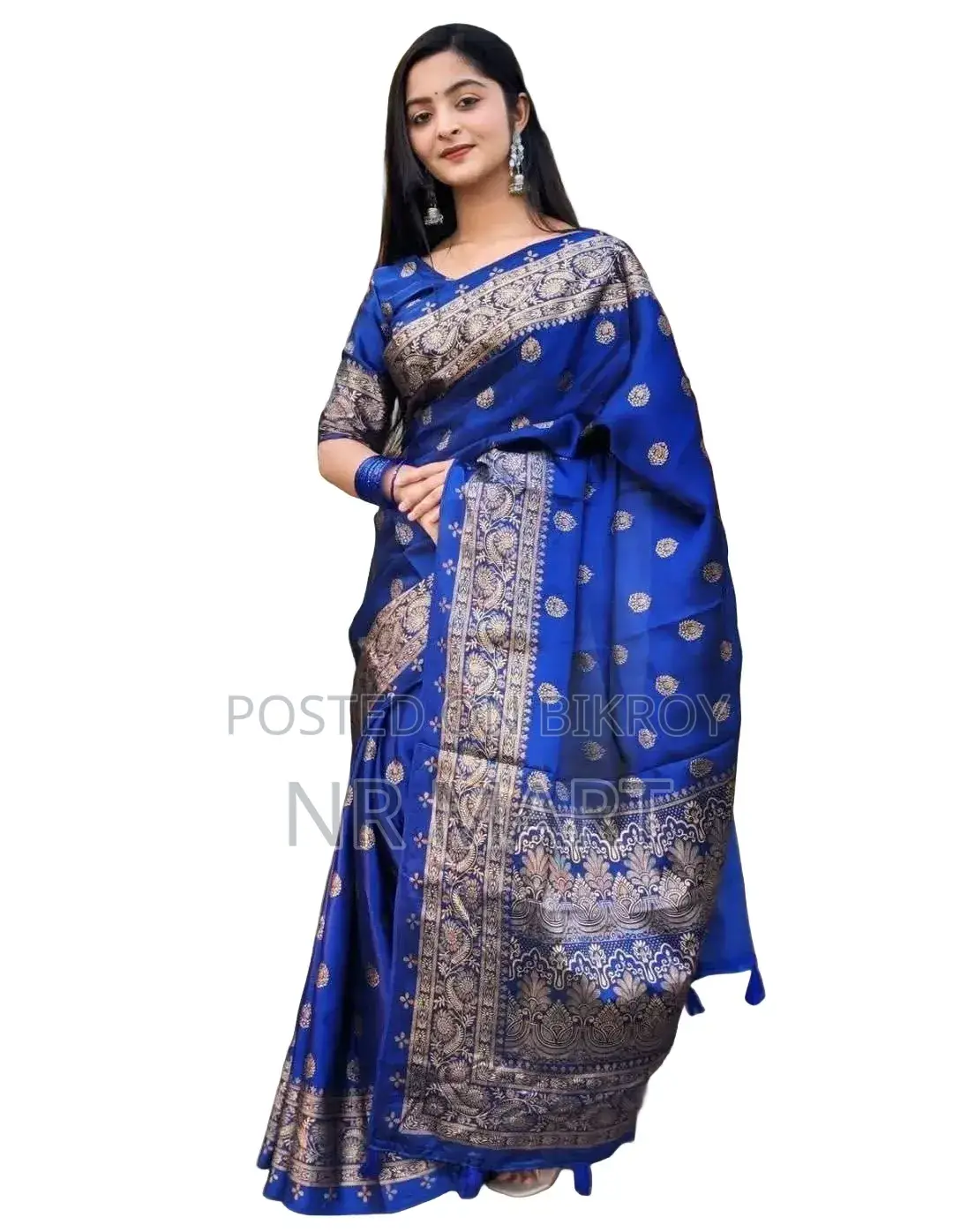  প্রিমিয়াম জাপানি সিল্ক শাড়ি (ম্যাচিং ব্লাউজ পিসসহ)
