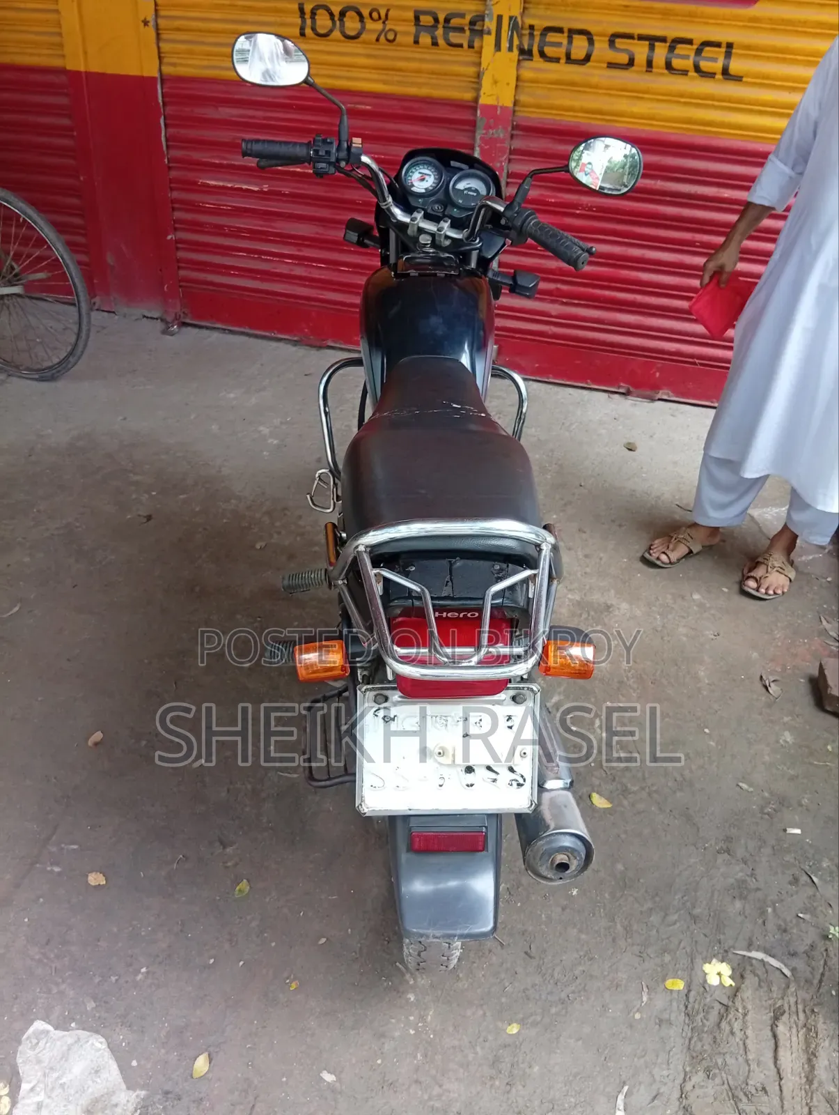 হিরো স্প্লেন্ডার প্লাস ২০১৮ ব্ল্যাক