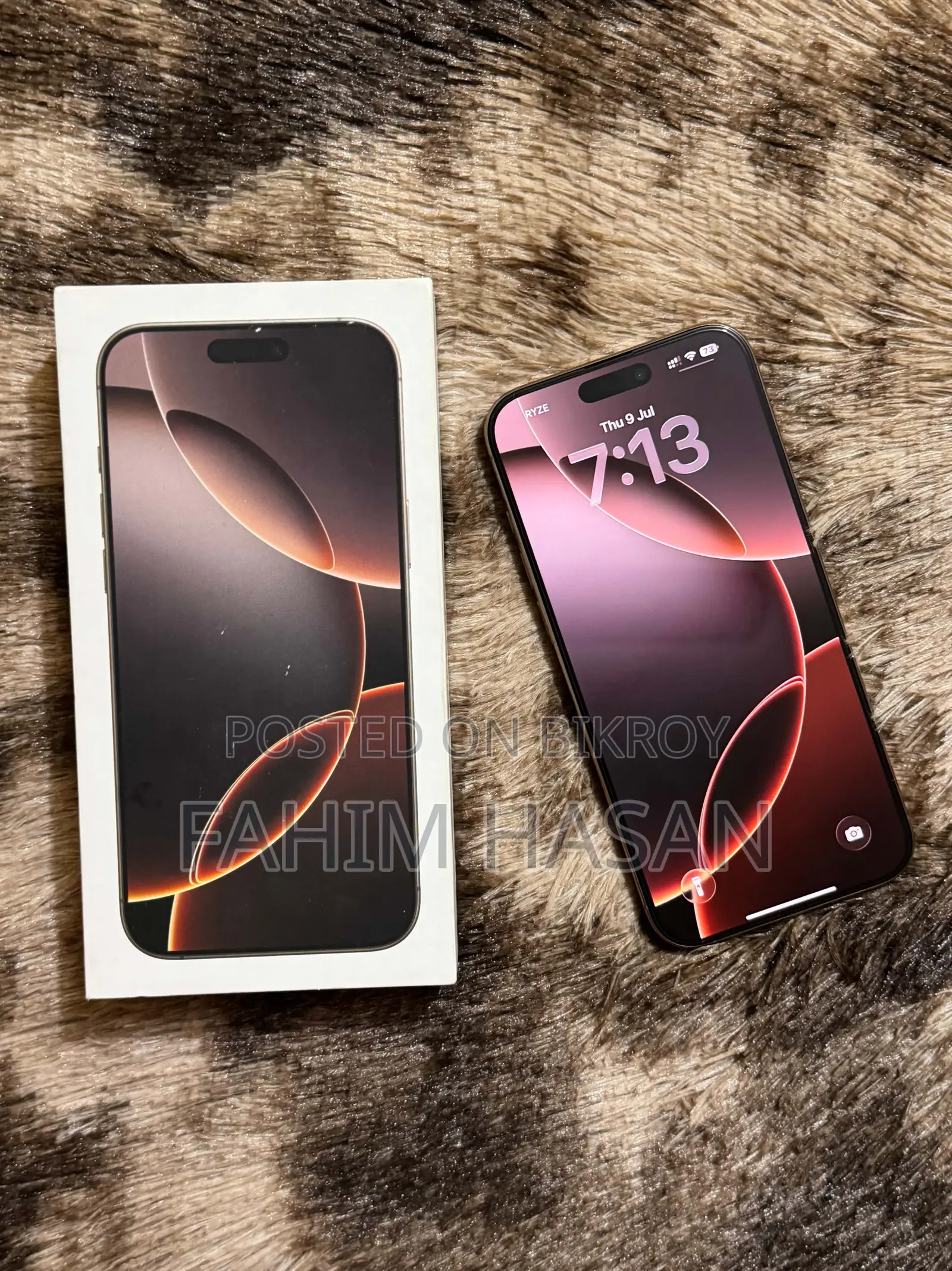 New Apple iPhone 16 Pro Max 256 GB White