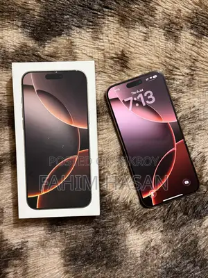 New Apple iPhone 16 Pro Max 256 GB White