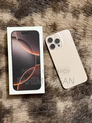 New Apple iPhone 16 Pro Max 256 GB White