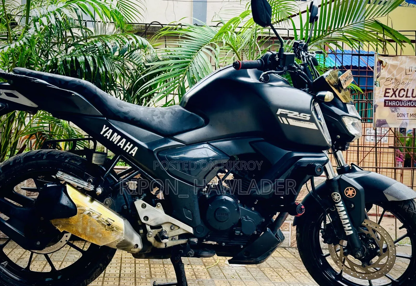 ইয়ামাহা এফজেড ২০১৯ কালো