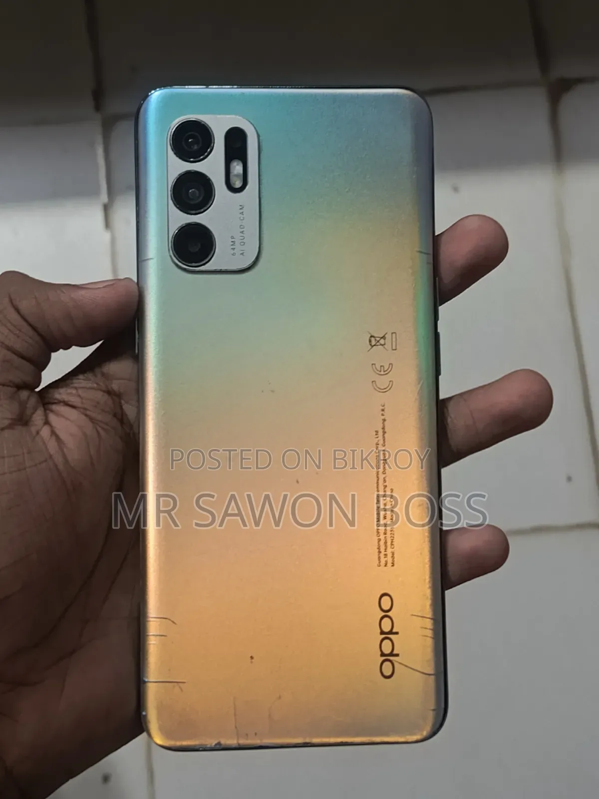 Oppo Reno6 128 GB Blue