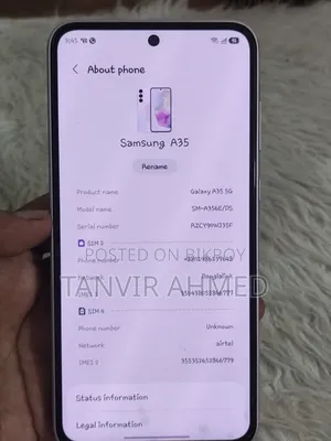 Samsung Galaxy A35 128 GB Pink