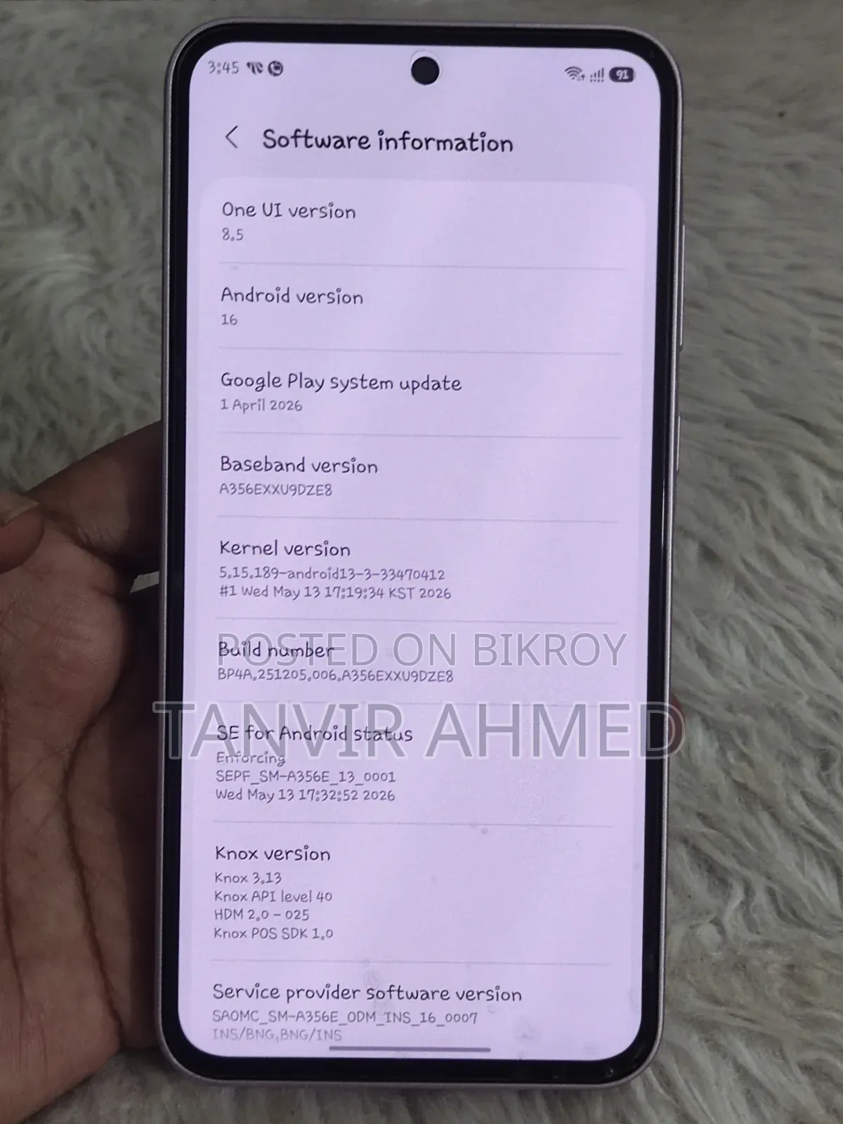 Samsung Galaxy A35 128 GB Pink