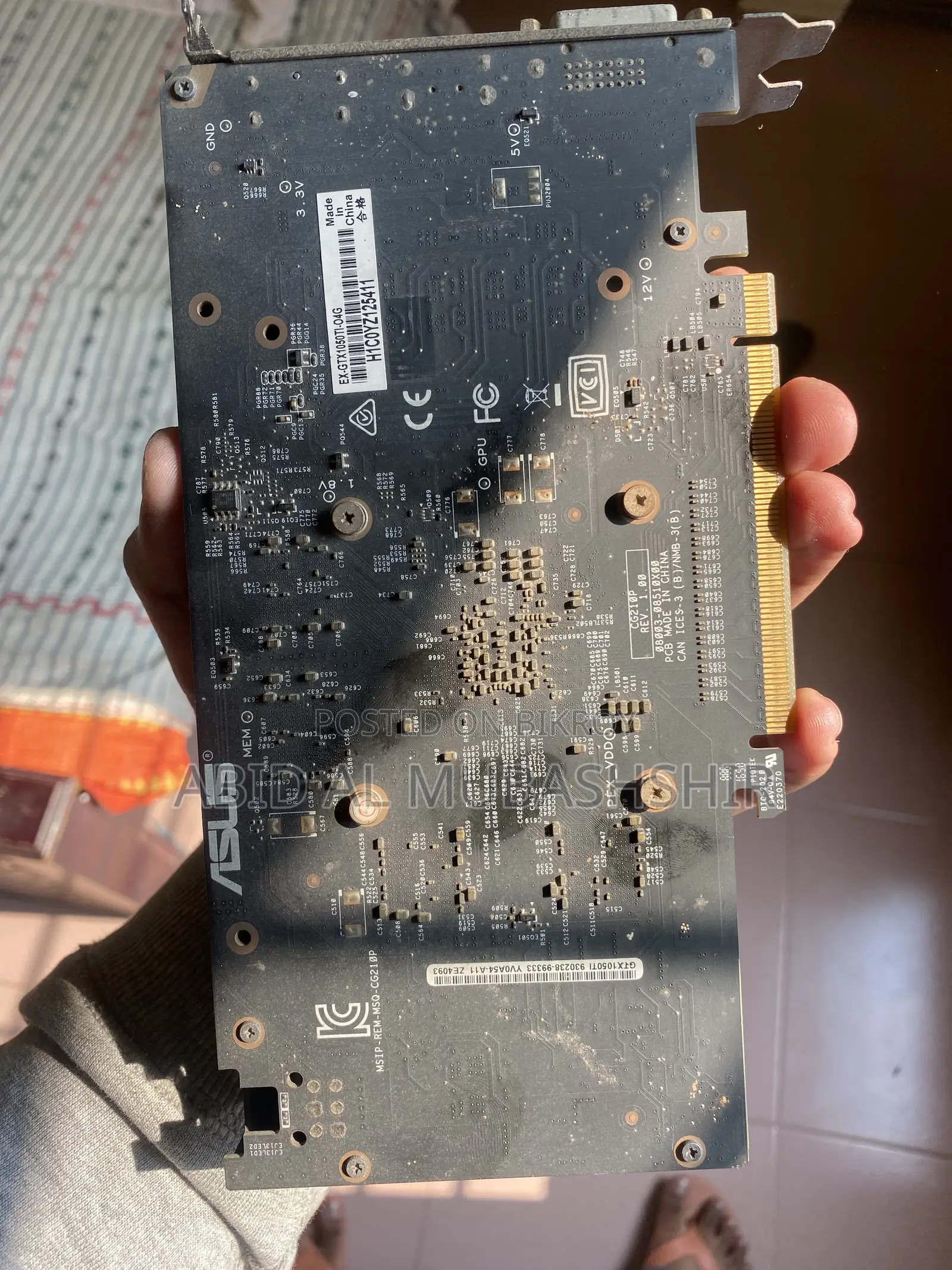 Asus 1050ti OC Edition