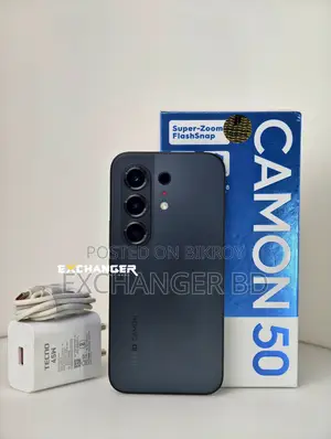 টেকনো ক্যামন ৫০ ২৫৬ জিবি কালো