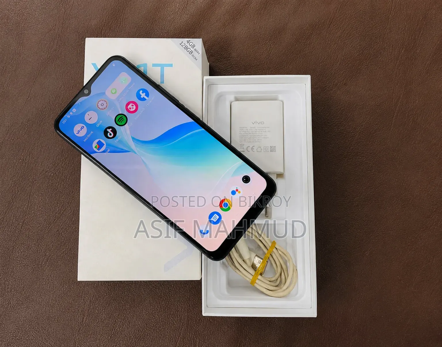 Vivo Y21t 128 GB Blue
