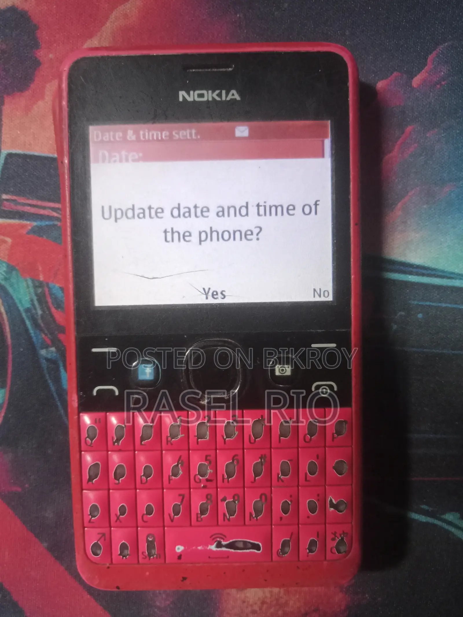 Nokia Asha 210 Pink