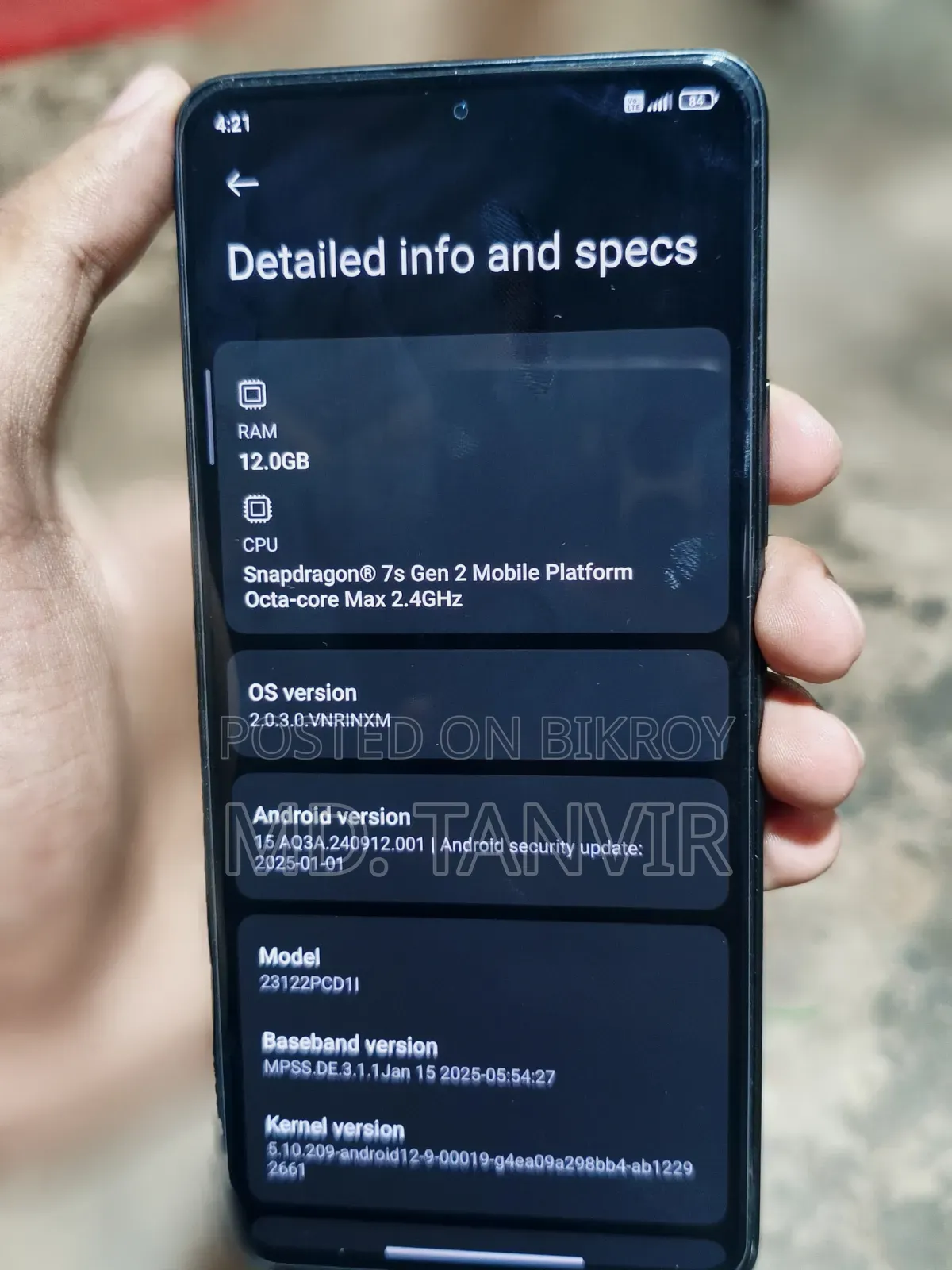 Xiaomi Poco X6 256 GB Black