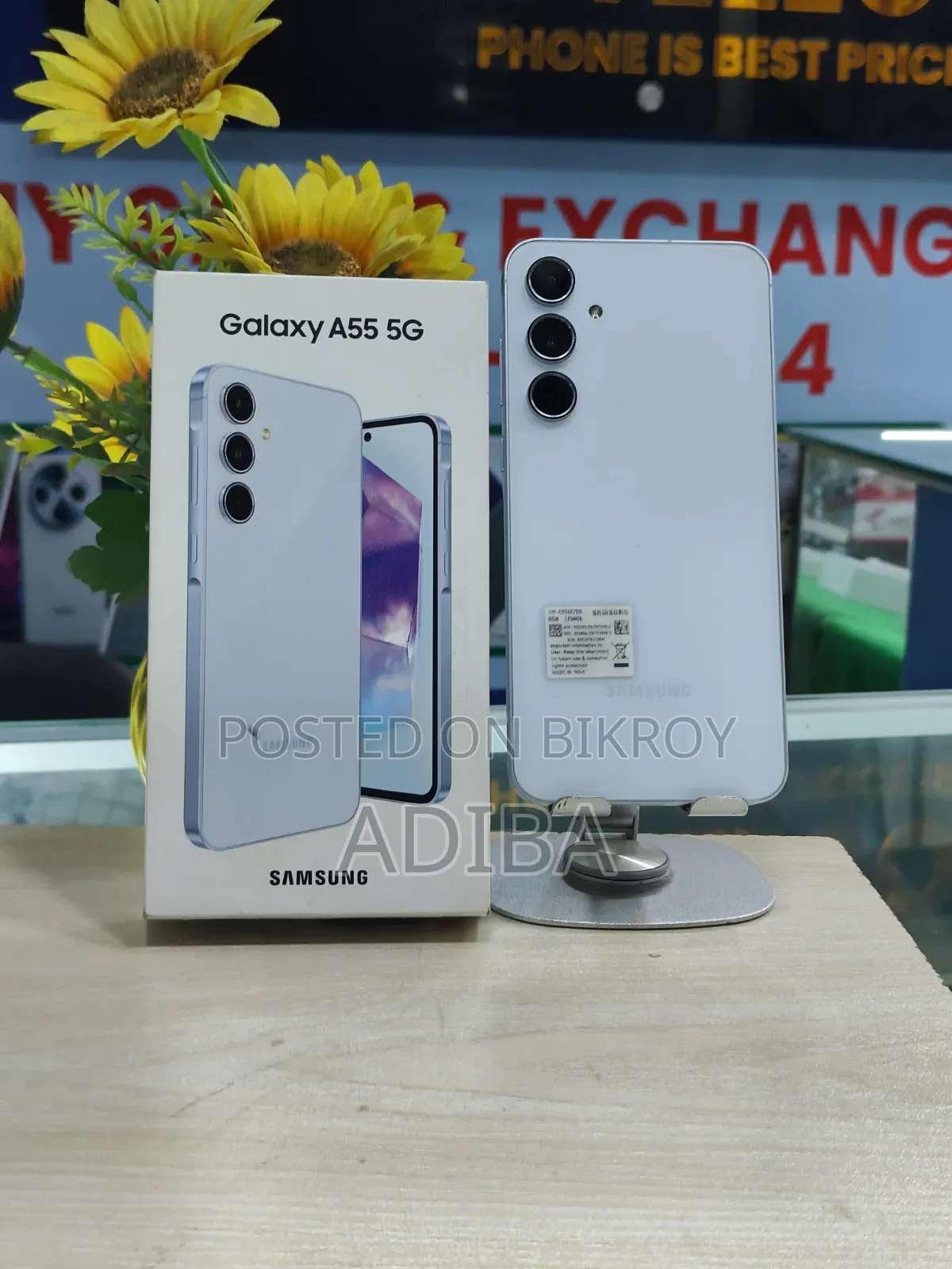 Samsung Galaxy A55 256 GB White