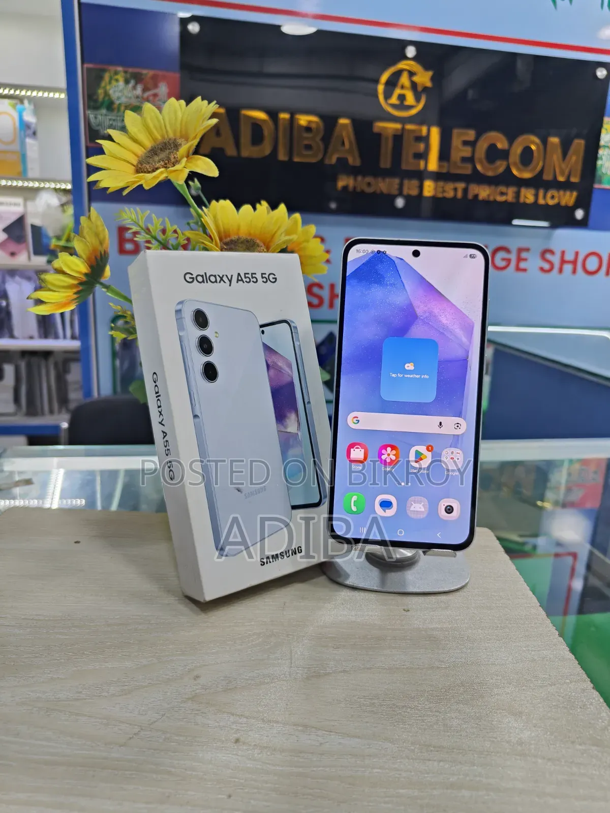 Samsung Galaxy A55 256 GB White