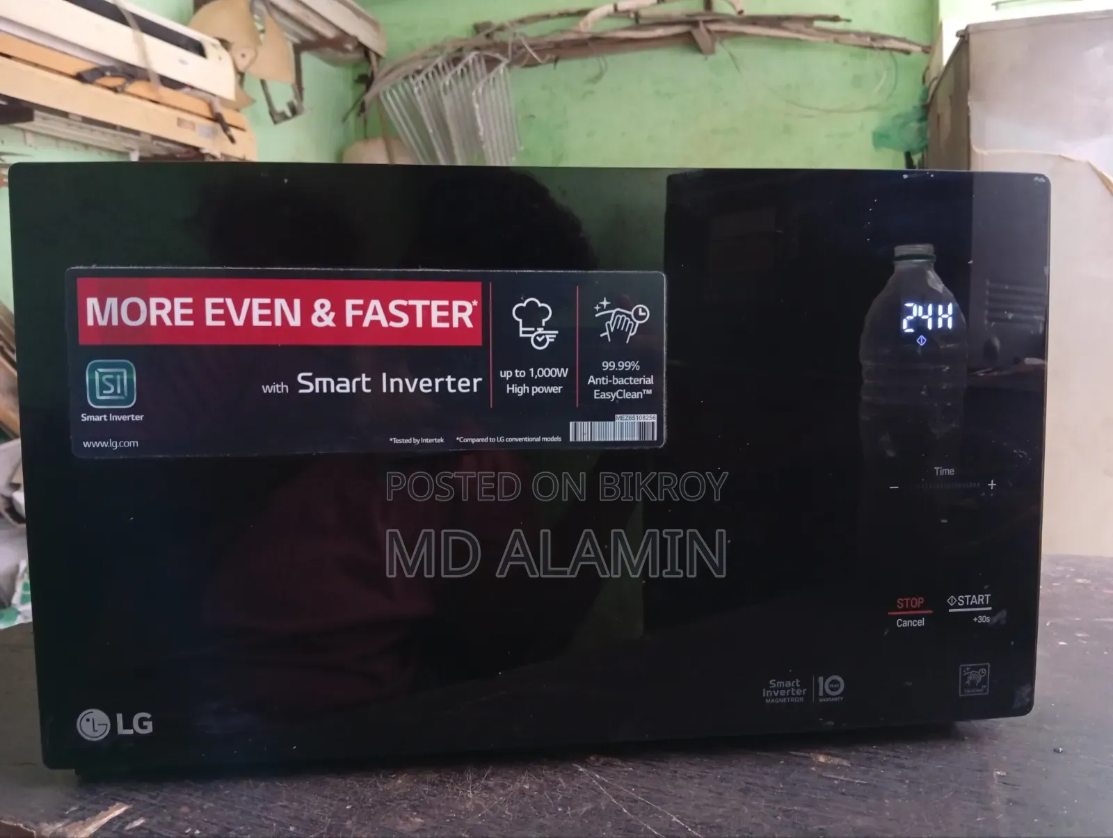 LG Smart Inverter Oven.