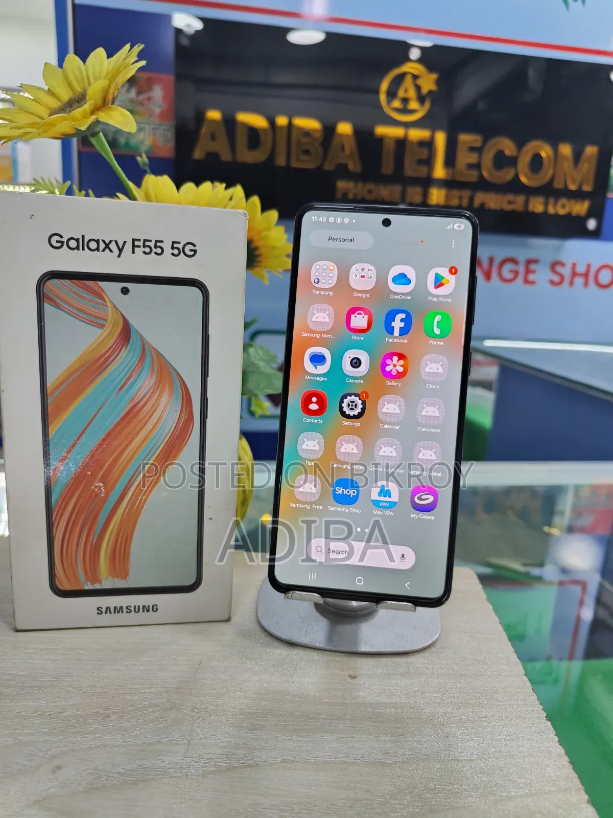 Samsung Galaxy F55 128 GB Black