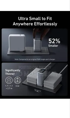 Anker Prime 100w Gan Wall Charger 3 Port Of 2 Usb-c 1 Usb-a.
