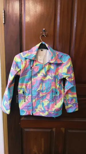 Jeans Rainbow Colour Jacket For Sale Intake