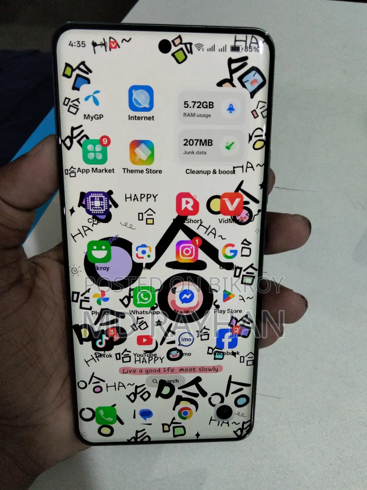 Realme 16 Pro 256 GB Green