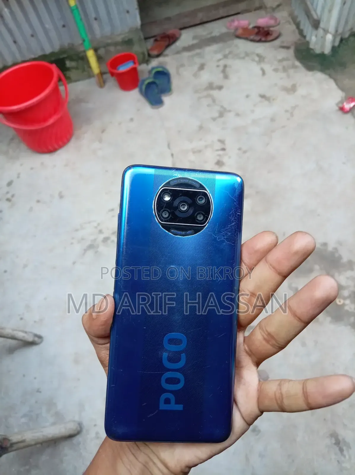 শাওমি পোকো এক্স৩ প্রো ১২৮ জিবি ব্লু