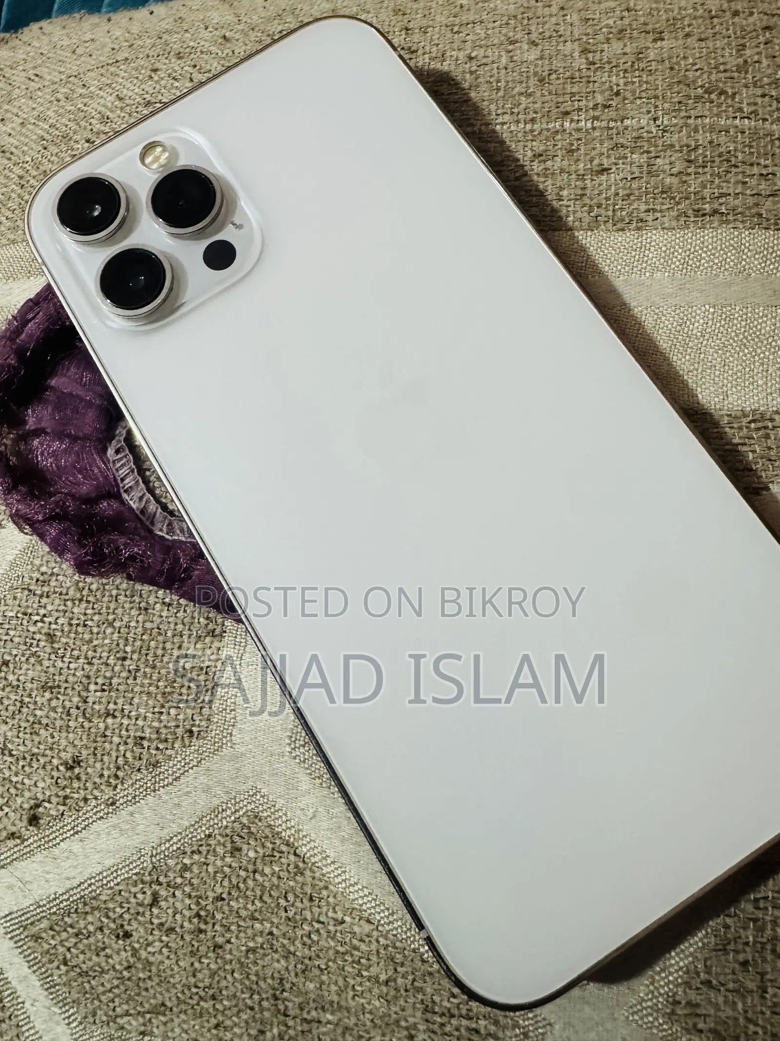 অ্যাপল আইফোন ১২ প্রো ম্যাক্স ২৫৬ জিবি সাদা