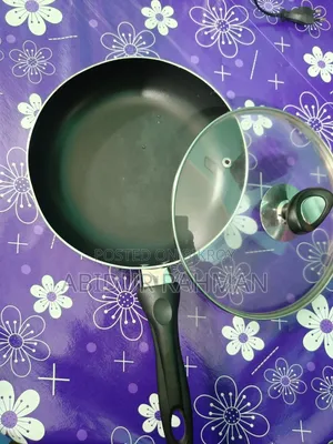​কাঁচের ঢাকনাসহ নন স্টিক ফ্রাইপ্যান
