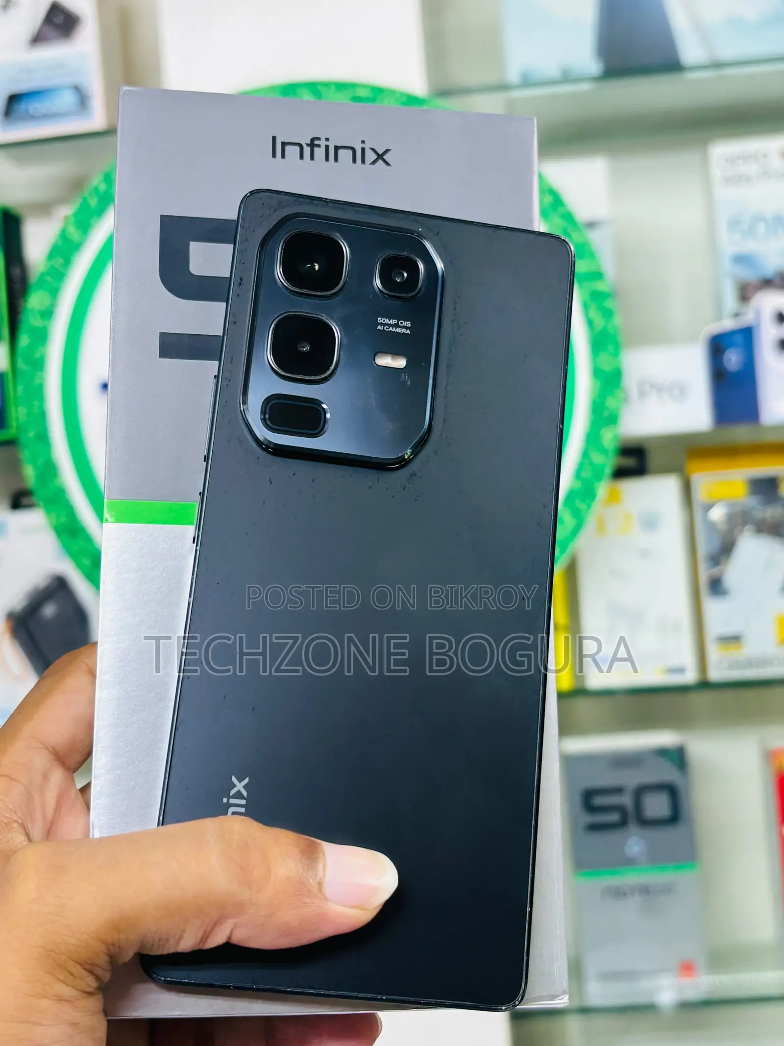 Infinix Note 50 4G 256 GB Black