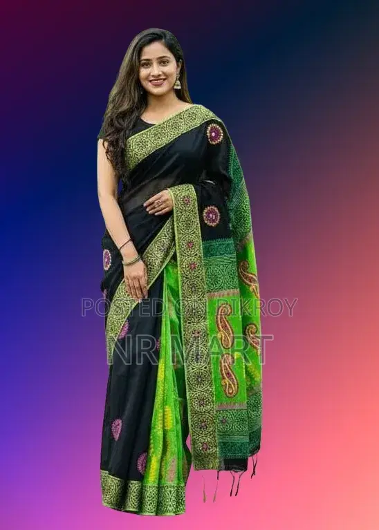 Nakshi Dupian Silk Saree (Without Blouse Piece)