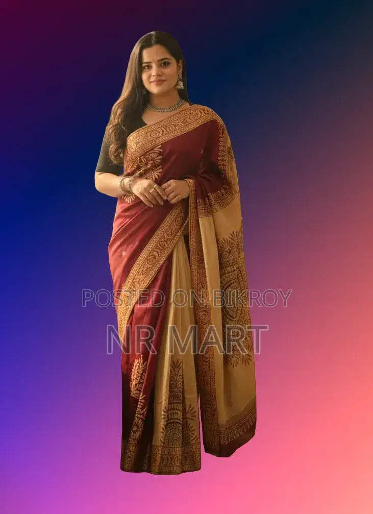 Nakshi Dupian Silk Saree (Without Blouse Piece)