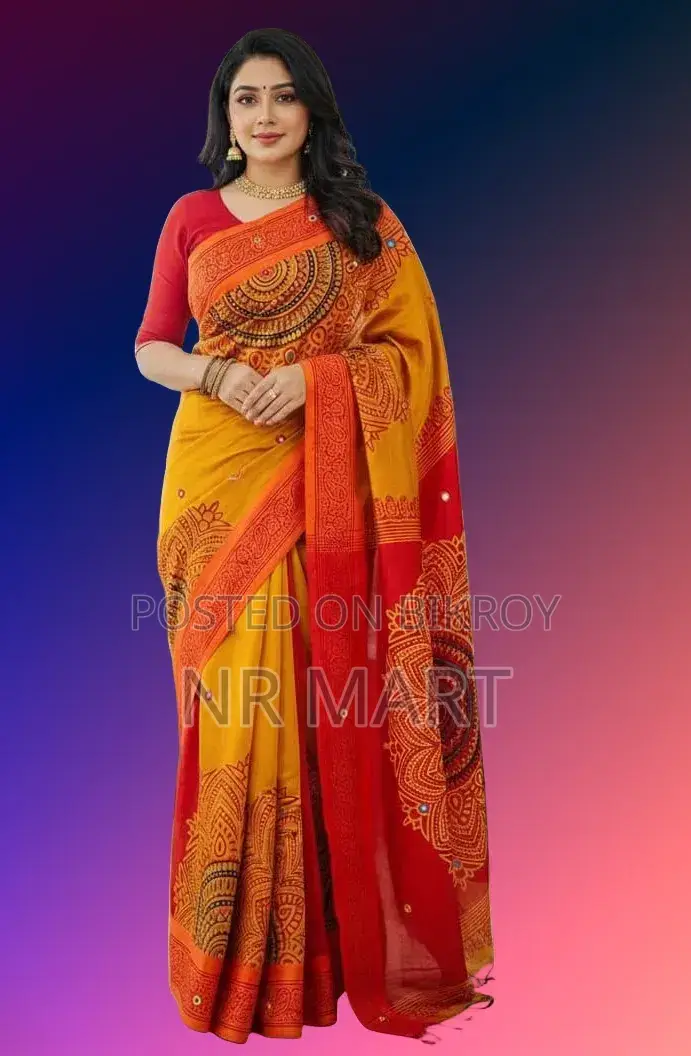 Nakshi Dupian Silk Saree (Without Blouse Piece)