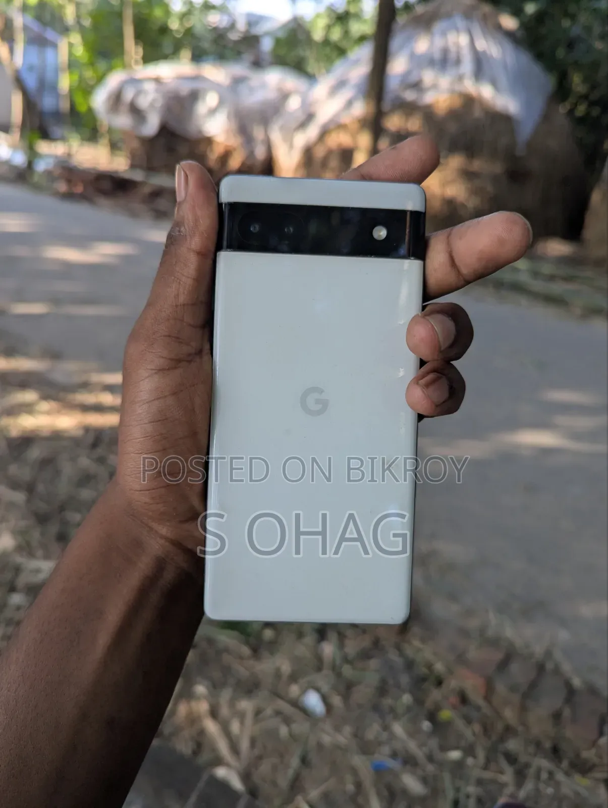 গুগল পিক্সেল ৬এ ১২৮ জিবি সাদা