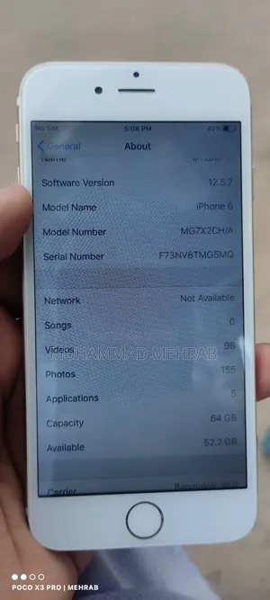 Apple iPhone 6 64 GB Rose Gold