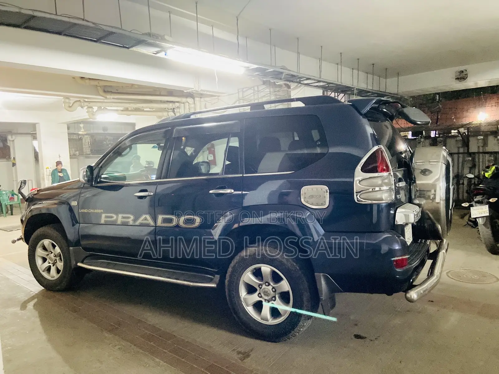 Toyota Land Cruiser Prado 2.7 5dr 2003 Blue