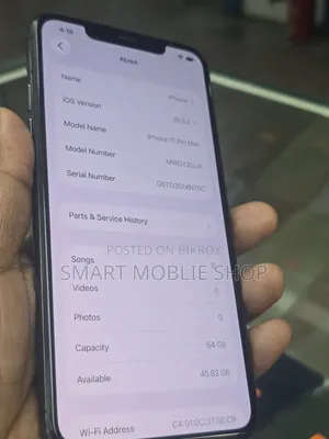 Apple iPhone 11 Pro Max 64 GB Black