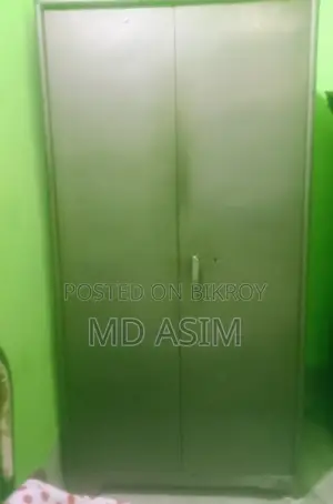 Old Steel Almirah (Two doors, with heavy locker) in good condition | 120kg
