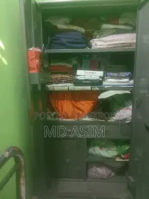 Old Steel Almirah (Two doors, with heavy locker) in good condition | 120kg