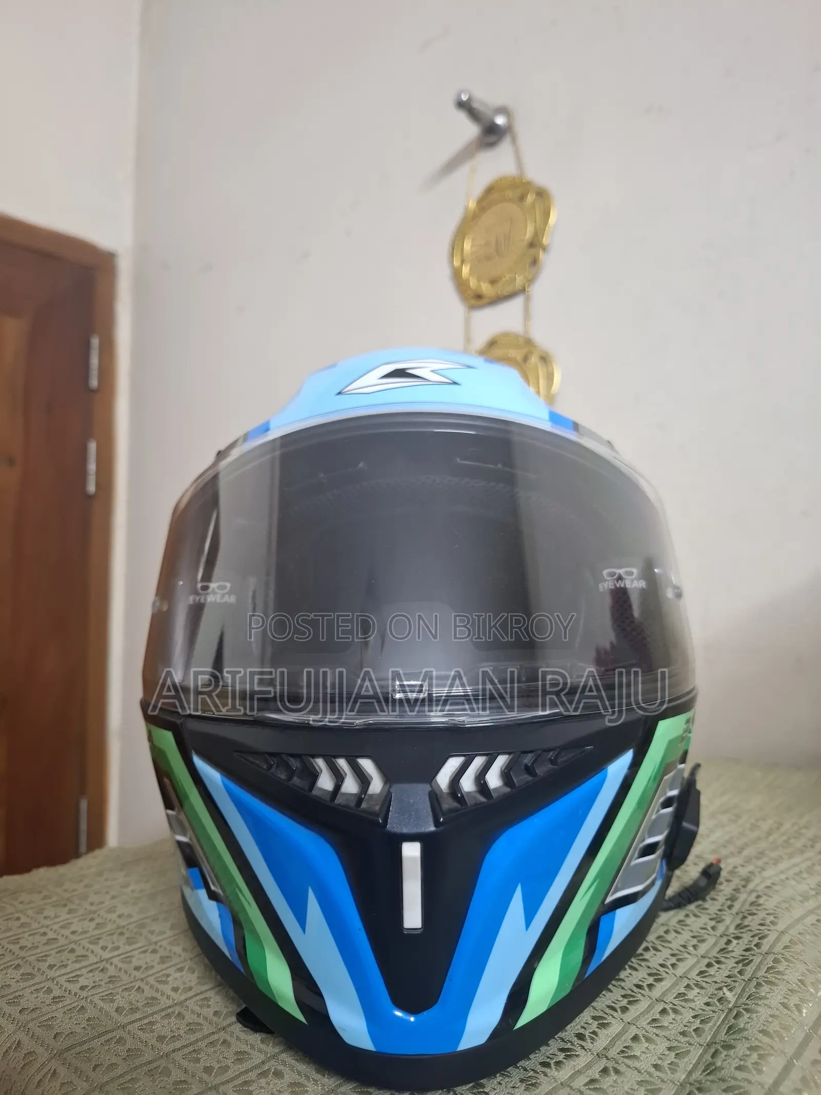 Bilmola Eth Full Face Helmet + FreedConn T-Max S Pro (Combo Sale)
