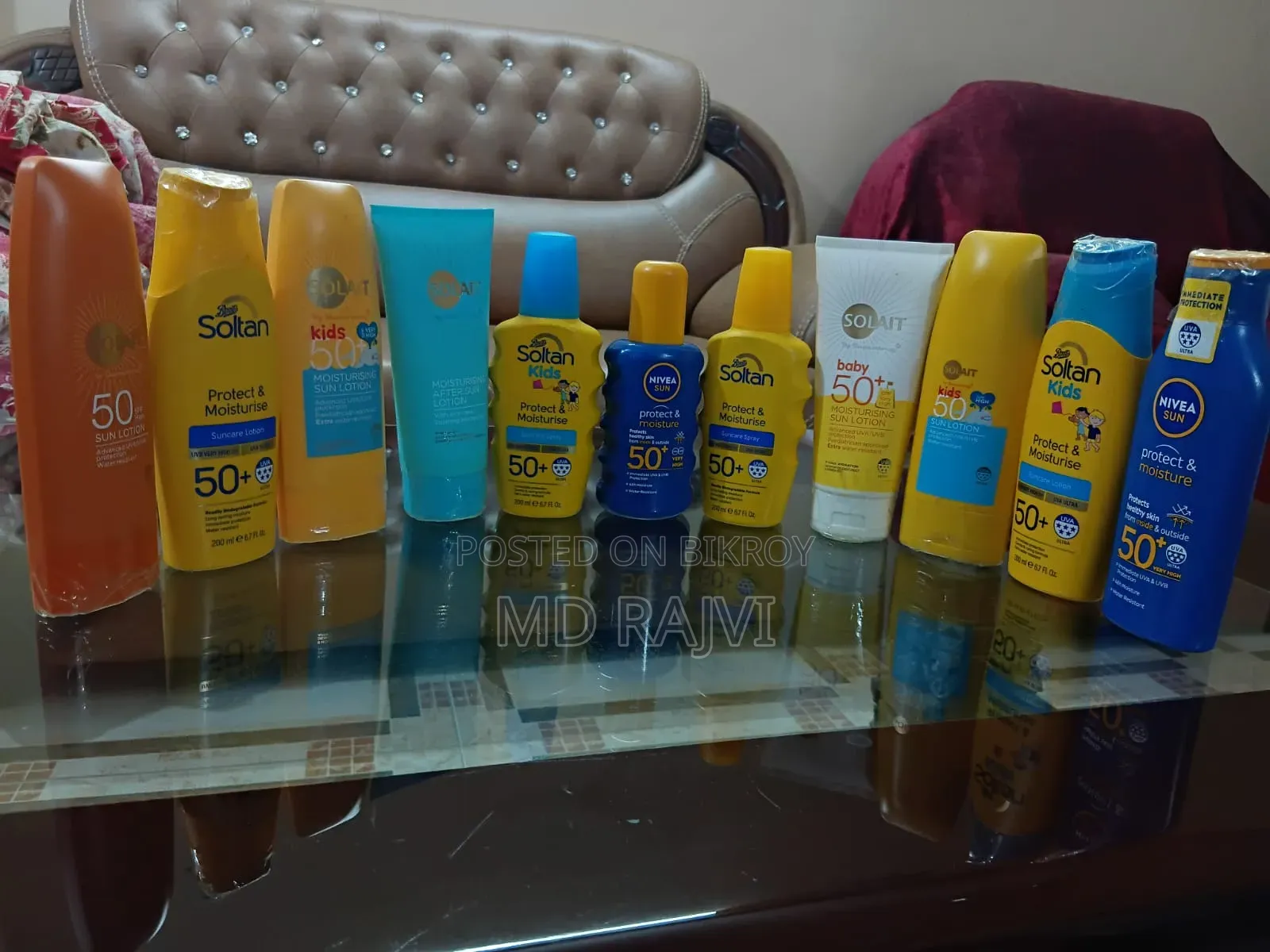 Original UK Sunscreen Collection – Soltan, Nivea & Solait