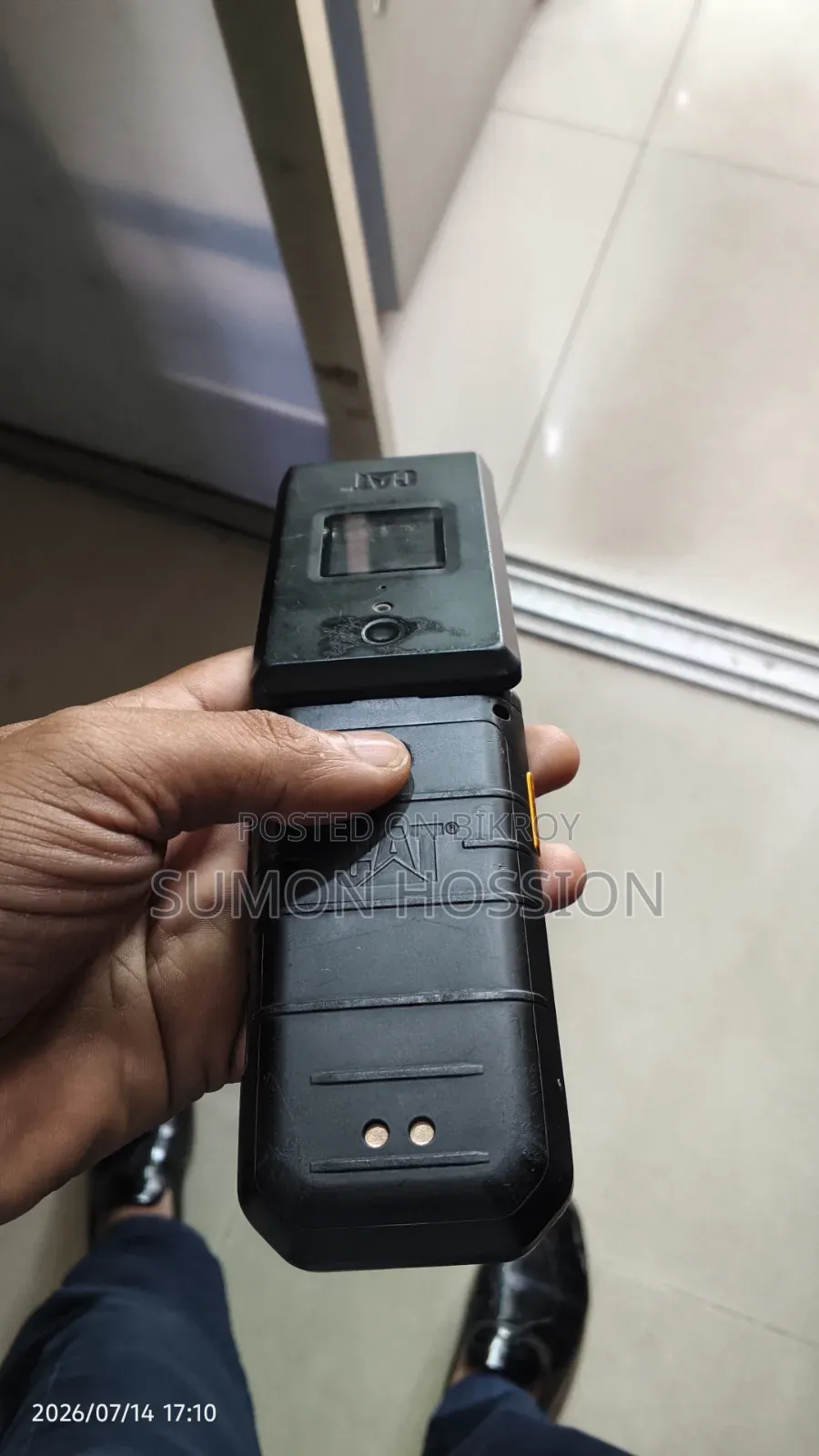 Cat S22 Flip 16 GB Black