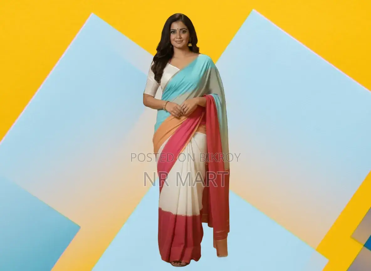 Premium Half Silk Saree (with matching blouse piece)