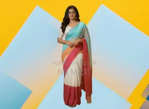 Premium Half Silk Saree (with matching blouse piece)