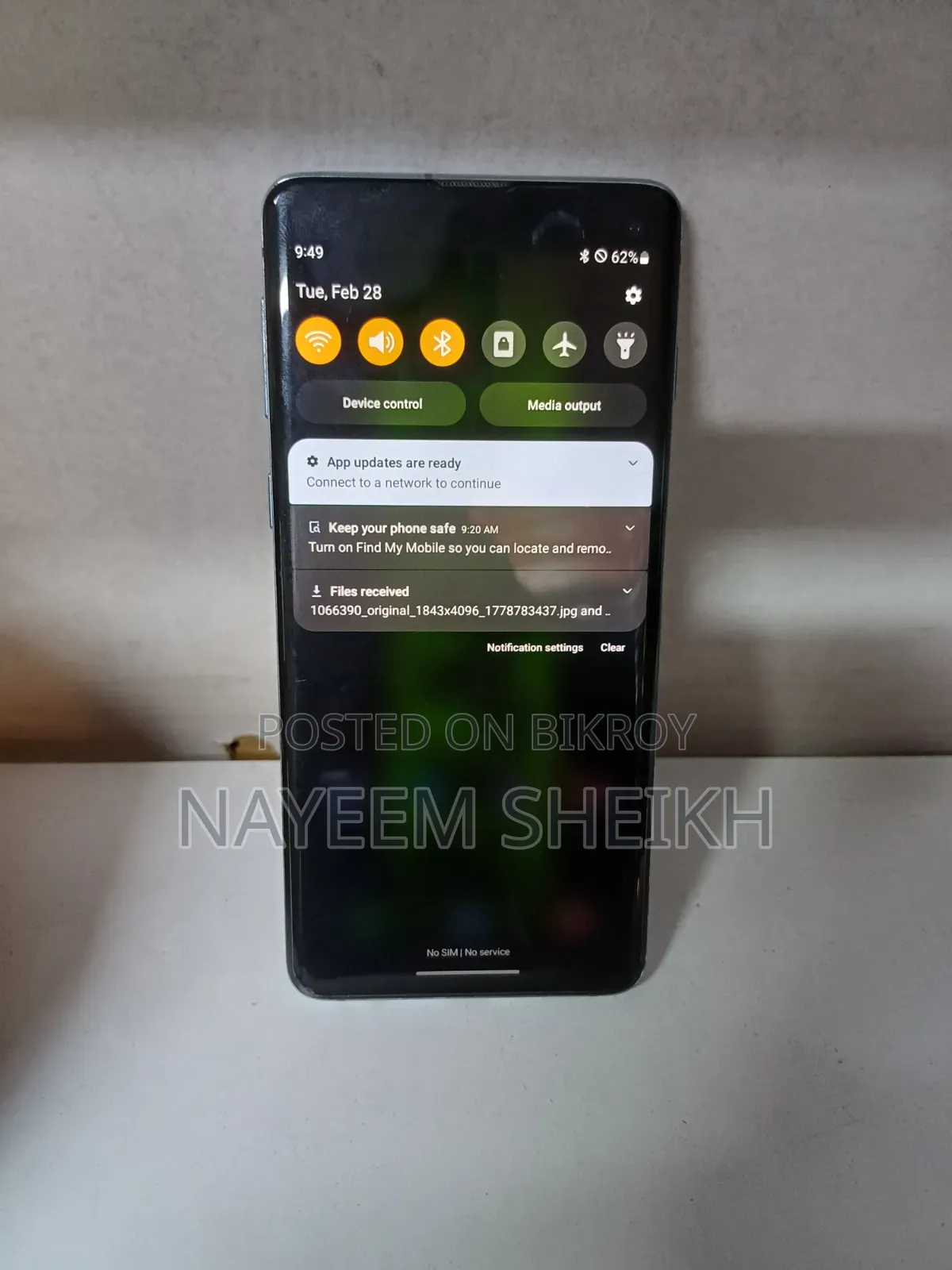 Samsung Galaxy S10 128 GB Blue