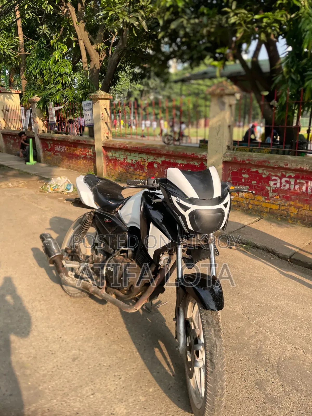 TVS Apache RTR 160 2V 2008 White