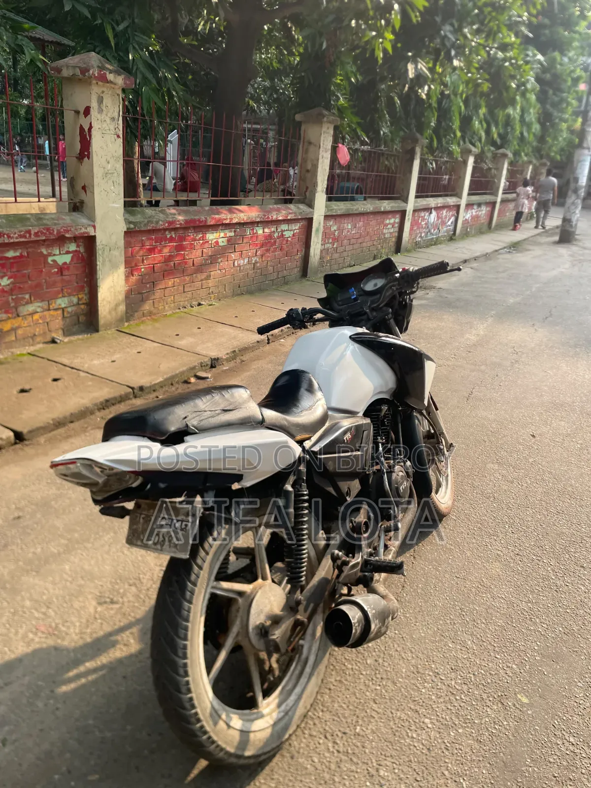 TVS Apache RTR 160 2V 2008 White
