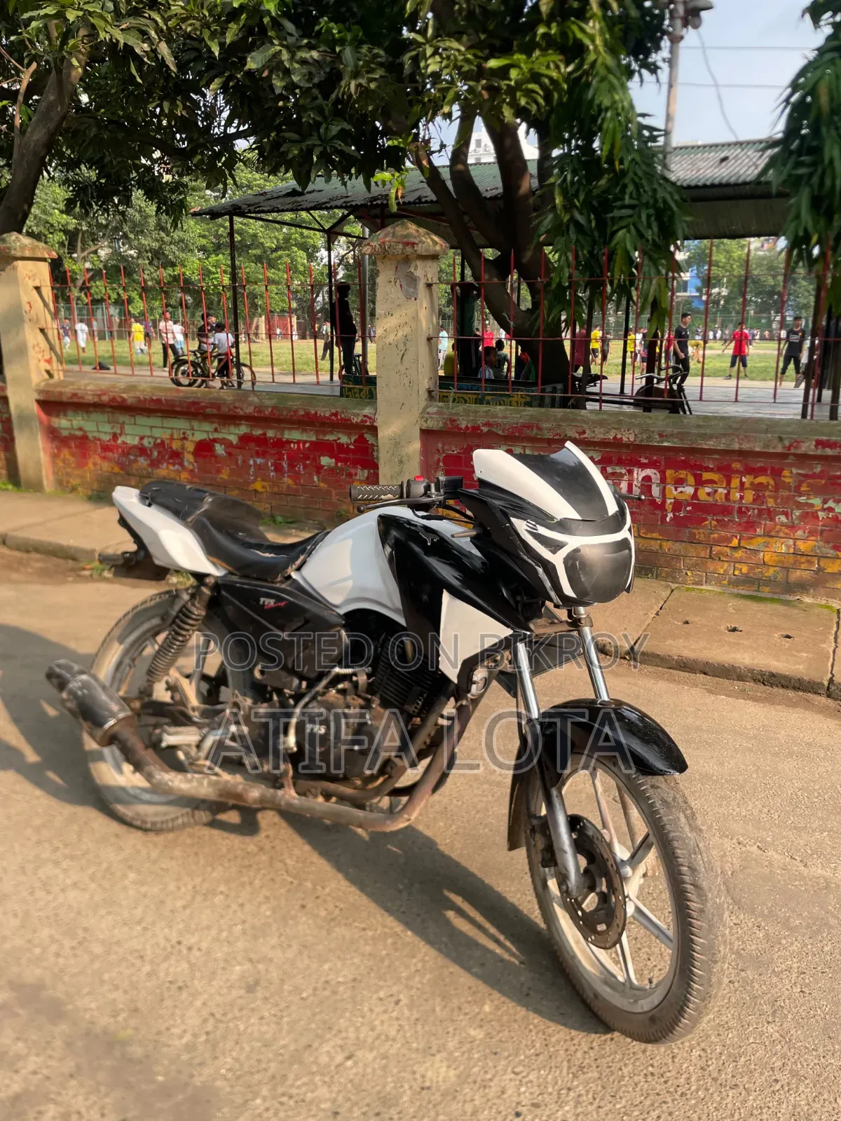 TVS Apache RTR 160 2V 2008 White