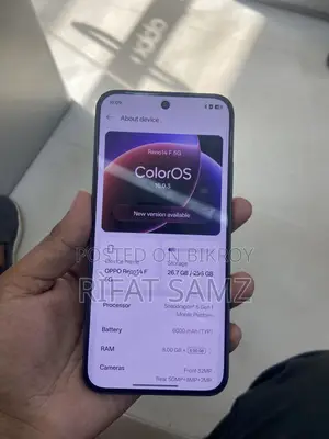 Oppo Reno14 F 256 GB Blue